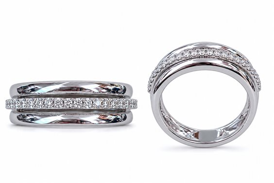 Ringe Salvatore Arzani Dame in Gold Diamante 0.17 Ct 299-AB0161 - 299-AB0161